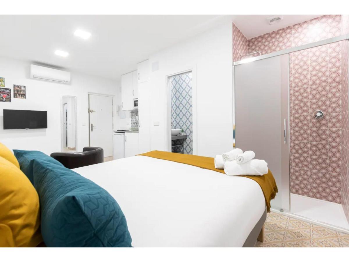 Acogedor Y Silencioso Estudio M1 Embajadores Madrid Extérieur photo